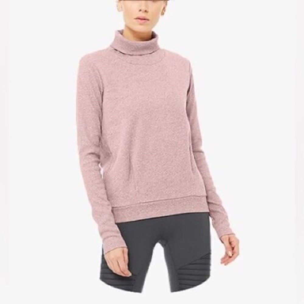 ALO BRAND TURTLE NECK ACTIVE SHIRT SIZE XS